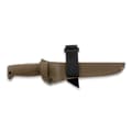 Miniatyrbild 3 av 4: Peltonen Knives M95 Ranger Puukko Sissipuukko FJP060 Kniv 80CrV2 Stål med Cerakote FDE-beläggning Coyote TPE-handtag Coyote Kompositslida