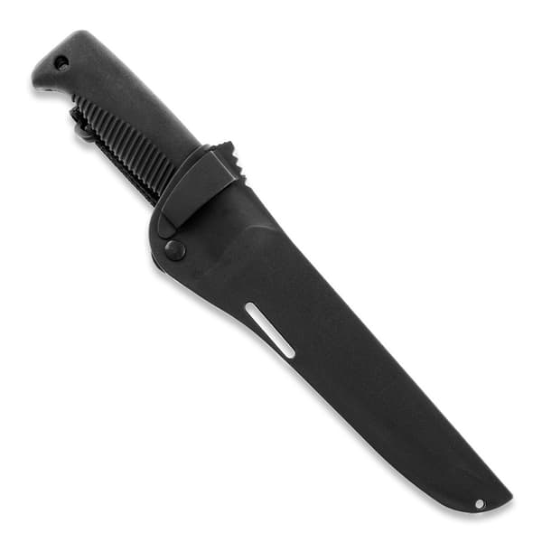 Peltonen Veitset M95 Ranger Puukko Sissipuukko FJP144 Veitsi 80CrV2 Teräs Musta TPE Kahva Musta Komposiitti Tuppi