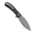 Miniatyrbild 3 av 8: Trollsky Knives Mandu XL Liner Lock Dark Bead Blast D2 Svart Micarta Fällkniv