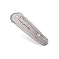 Miniatyrbillede 4 af 6: MK Knives & Tools Ingeni Grå Foldekniv | Stonewashed CPM-S90V Grå Titanium Flipper Stellås