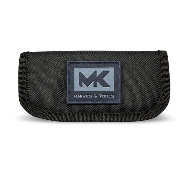 MK Knives & Tools Ingeni Grå Foldekniv | Stonewashed CPM-S90V Grå Titanium Flipper Stellås