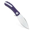 Miniatyrbild 4 av 7: Trollsky Knives Mandu XL Liner Lock Satin D2 Lila G10 Fällkniv