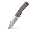 Miniatyrbillede 1 af 4: Petrified Fish Victor PF-P03 KMS Satin K110 Khaki Micarta Foldekniv