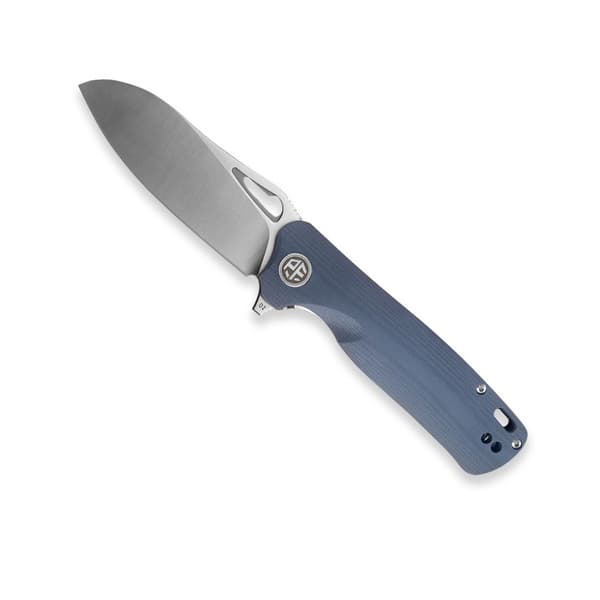 Förstenad fisk Bunta PF868B Grå/Blå fällkniv