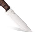 Miniatyrbild 7 av 7: BPS Knives Adventurer Vanera Expeditionskniv med Tändstål - Begränsad Upplaga | 1066 stål Wenge trä svart läderslida