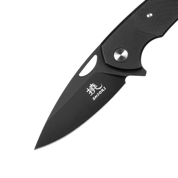 Shiori 撓 Kokushibyō - PVD-belagt 10Cr15CoMov stål jagtkniv