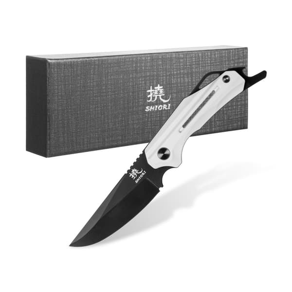 Shiori 撓 Daichi Yuki - metsästysveitsi, valmistettu 10Cr15CoMov-teräksestä PVD-pinnoitteella