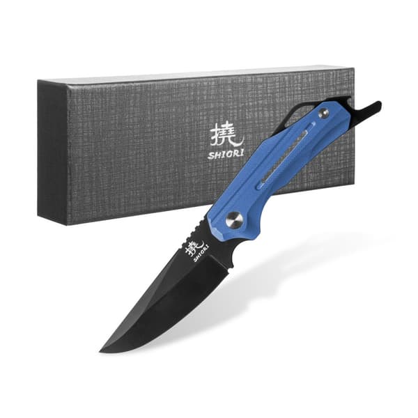 Shiori 撓 Daichi Umi - metsästysveitsi, valmistettu 10Cr15CoMov-teräksestä PVD-pinnoitteella