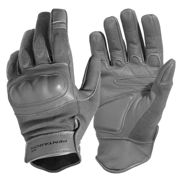 Pentagon Lange Handsker Storm Tactical Grå S