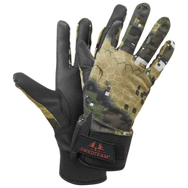 Swedteam Pitkät Hanskat Ridge Dry Ruskea XL