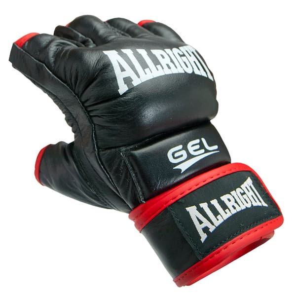 MMA PRO LÆDERHANDSKER sorte rL ALLRIGHT 1539