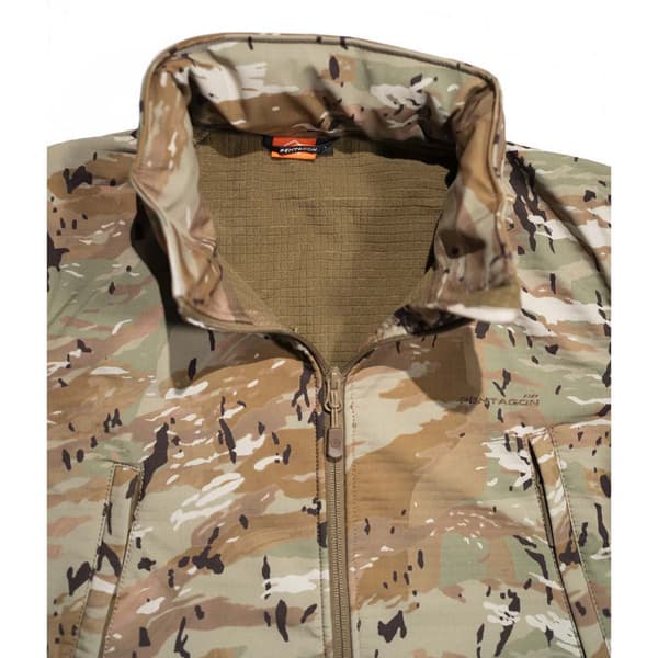 Pentagon Jakke Artaxes Camo Beige,Grøn XL