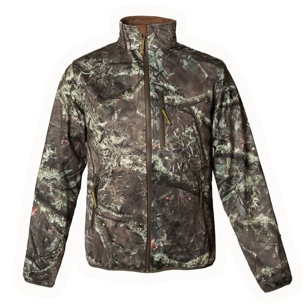 Pasion Morena Camouflage Slank Jakke Soft Shell Grøn 2XL