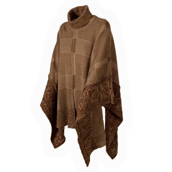 Pasion Morena Firkanter Poncho Brun M