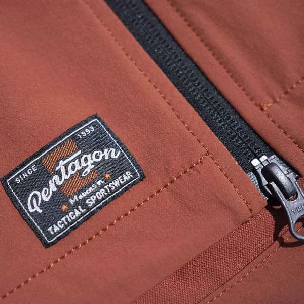 Pentagon Jakke Elite Light Softshell Rød M