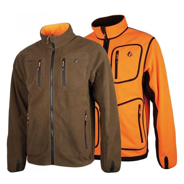 Somlys Vändbar Polarjacka 487 Orange 2XL