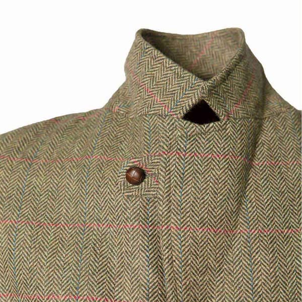 Pasion Morena Vadderad Kavaj Tweed Grönt L