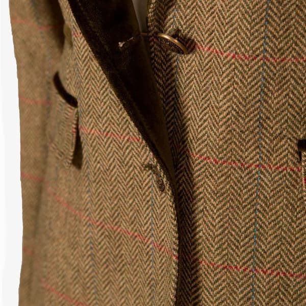 Pasion Morena Velvet Blazer Tweed Grøn XL