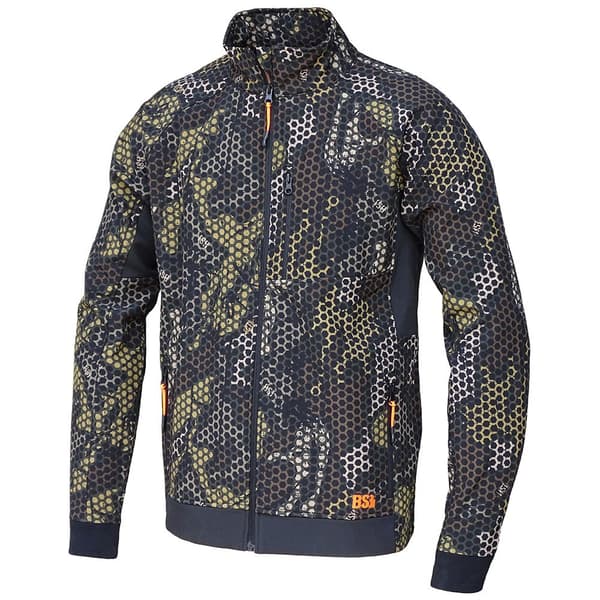 Benisport Soft Shell-takki Forest Print  L