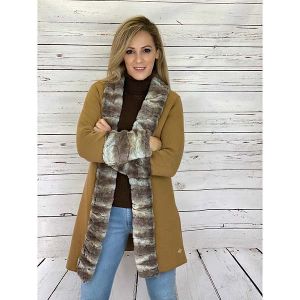 Pasion Morena Kombineret Frakke Beige M