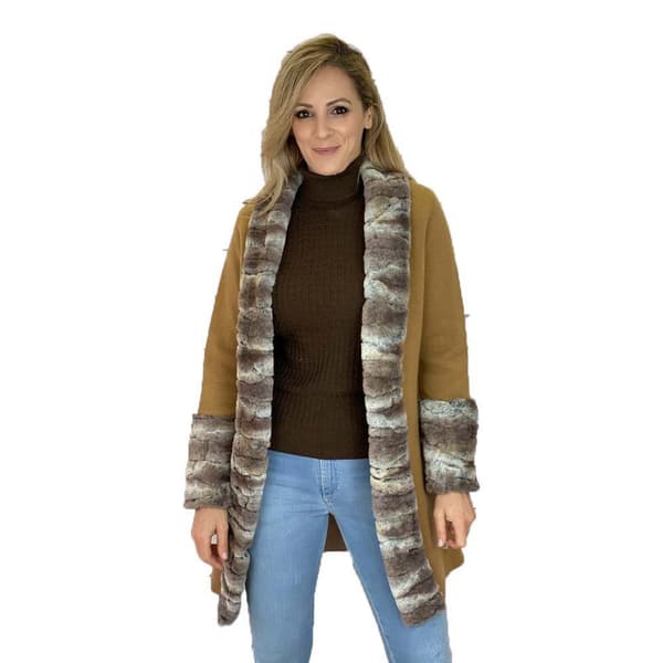 Pasion Morena Kombineret Frakke Beige M