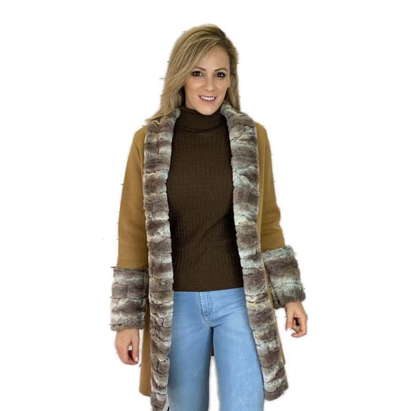 Pasion Morena Kombineret Frakke Beige M