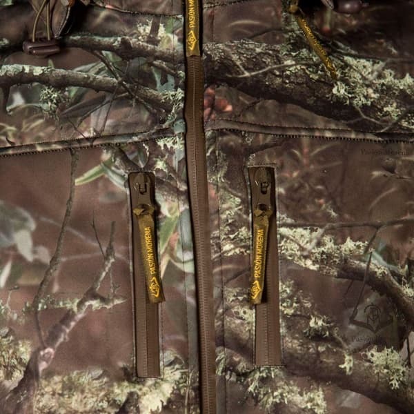 Pasion Morena Blød Skaljakke Med Camouflage Grøn 3XL