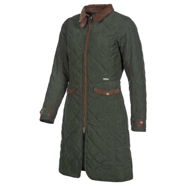 Baleno Audrey Fashionable Quilted Frakke Grøn M