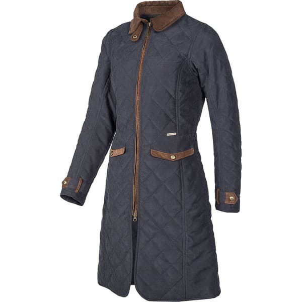Baleno Audrey Fashionable Quilted Frakke Blå,Grå M
