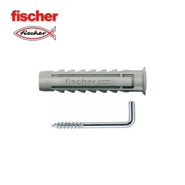 Käggel - Fischer - SX 5x25 AK - Blister med 10 enheter - Vit - Regelbundet bruk
