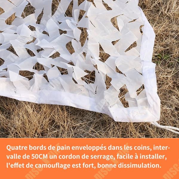 TD 1 st Camouflage Net 3x3m Camouflage solskyddsnät fig. reaktionärt skuggnät för luftvärnskamouflage