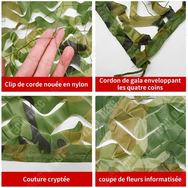 TD1 bit Kamouflage Shade Mesh 4x6m 150D Jungle Camouflage Kamouflage Mesh Mountain Greening Shade Mesh Krypterad CS-dekoration