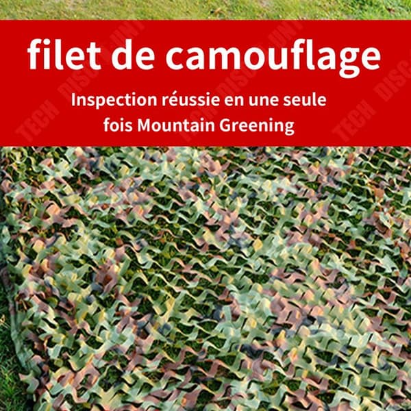 TD1 bit Kamouflage Shade Mesh 4x6m 150D Jungle Camouflage Kamouflage Mesh Mountain Greening Shade Mesh Krypterad CS-dekoration
