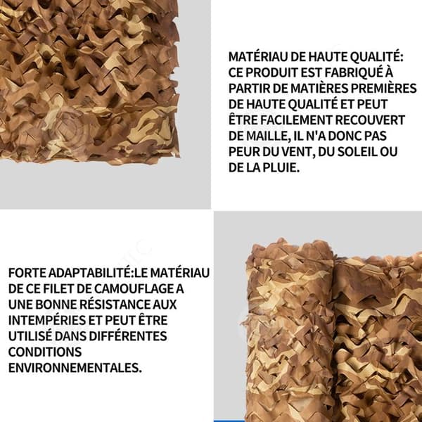 INN Militärt kamouflagenät 3x6m kamouflagenät förstärkt kamouflagenät stor storlek kamouflagenät dese