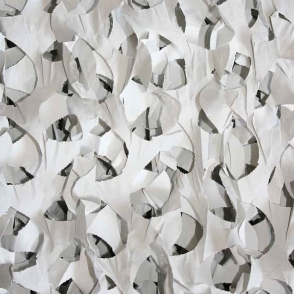 Kamouflagenät - Camo-system - DECO Pro CRAZY White 2,4m x 3m - Vattentätt och mögelbeständigt