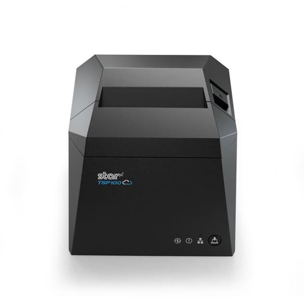 Star TSP100IV, USB, Ethernet, CloundPRNT, svart
