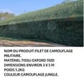 Miniatyrbild 4 av 4: INN Kamouflagenät 3x5m militärt kamouflagenät förstärkt kamouflagenät militärt förstärkt kamouflagenät jungl