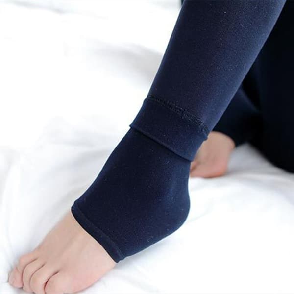 INF Thermal leggingsit - lämminvuoratut talviset leggingsit Tummansininen