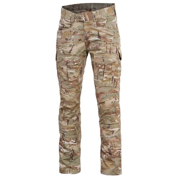 Pentagon Bukser Lycos Camo Beige,Grøn 40 / 32