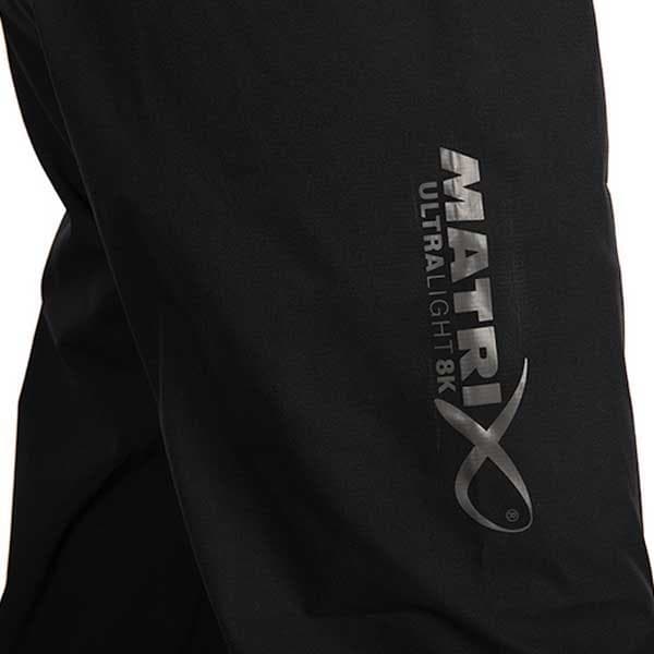 Matrix Fishing Salopettes Ultra-light Svart 3XL Man
