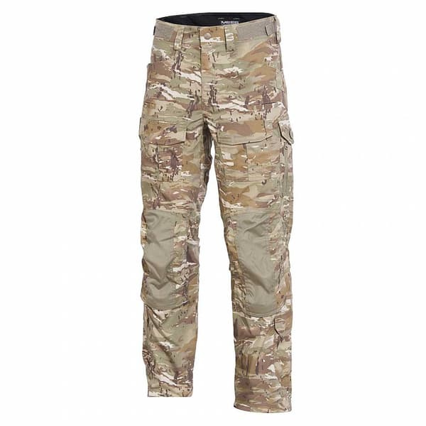 Pentagon Bukser Wolf Combat Camo Beige,Grøn 42 / 32