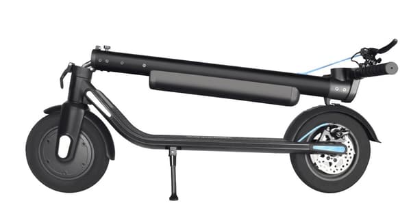Electric scooter Blaupunkt ESC90X 20 km/h 350 W Black, Blue