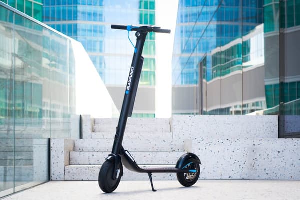 Electric scooter Blaupunkt ESC90X 20 km/h 350 W Black, Blue