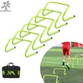 Miniatyrbild 1 av 4: LZQ Koordination Häck Fotboll Höjd Justerbar Häck Träning Häck Häck Löp-Agility Träningsset med 6 delar