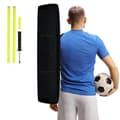 Miniatyrbild 3 av 4: YUENFONG Football Slalom Bar Set - 1,8m - Agility och koordinationsträning