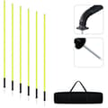 Miniatyrbild 1 av 4: YUENFONG Football Slalom Bar Set - 1,8m - Agility och koordinationsträning