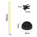 Miniatyrbild 2 av 4: YUENFONG Agility Grid Jump Tangency Kit Agility Obstacle Training Bar Set - Multifunktionellt hindersats