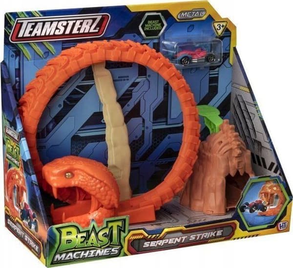 Hti - 1417436,00 - Bilbana PROMO Snake Serpent Strike + 1 racingbil Beast Machines TEAMSTERZ 1417436 p4