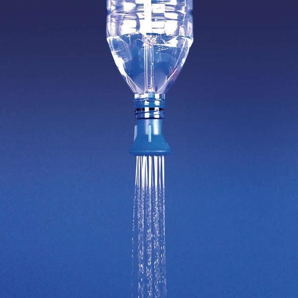 LIFEVENTURE TRAVEL BOTTLE SHOWER, duschmunstycke för PET-flaska, campingdusch