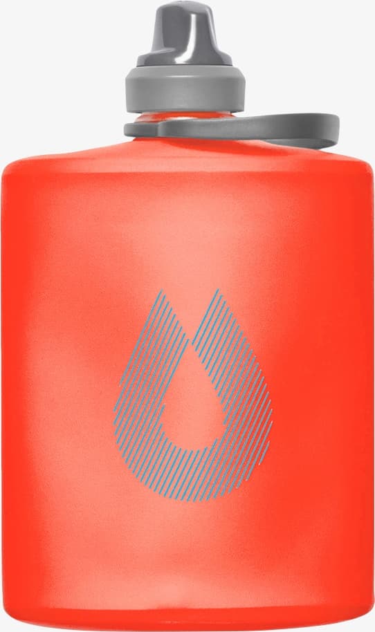 HYDRAPAK STOW 500 ML Redwood Red, mjuk vattenflaska